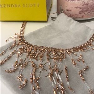 Kendra maxen rose necklace